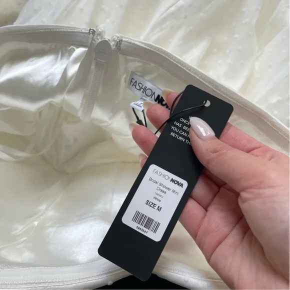 NEW! Fashion Nova White Dress - Picture 7 of 7